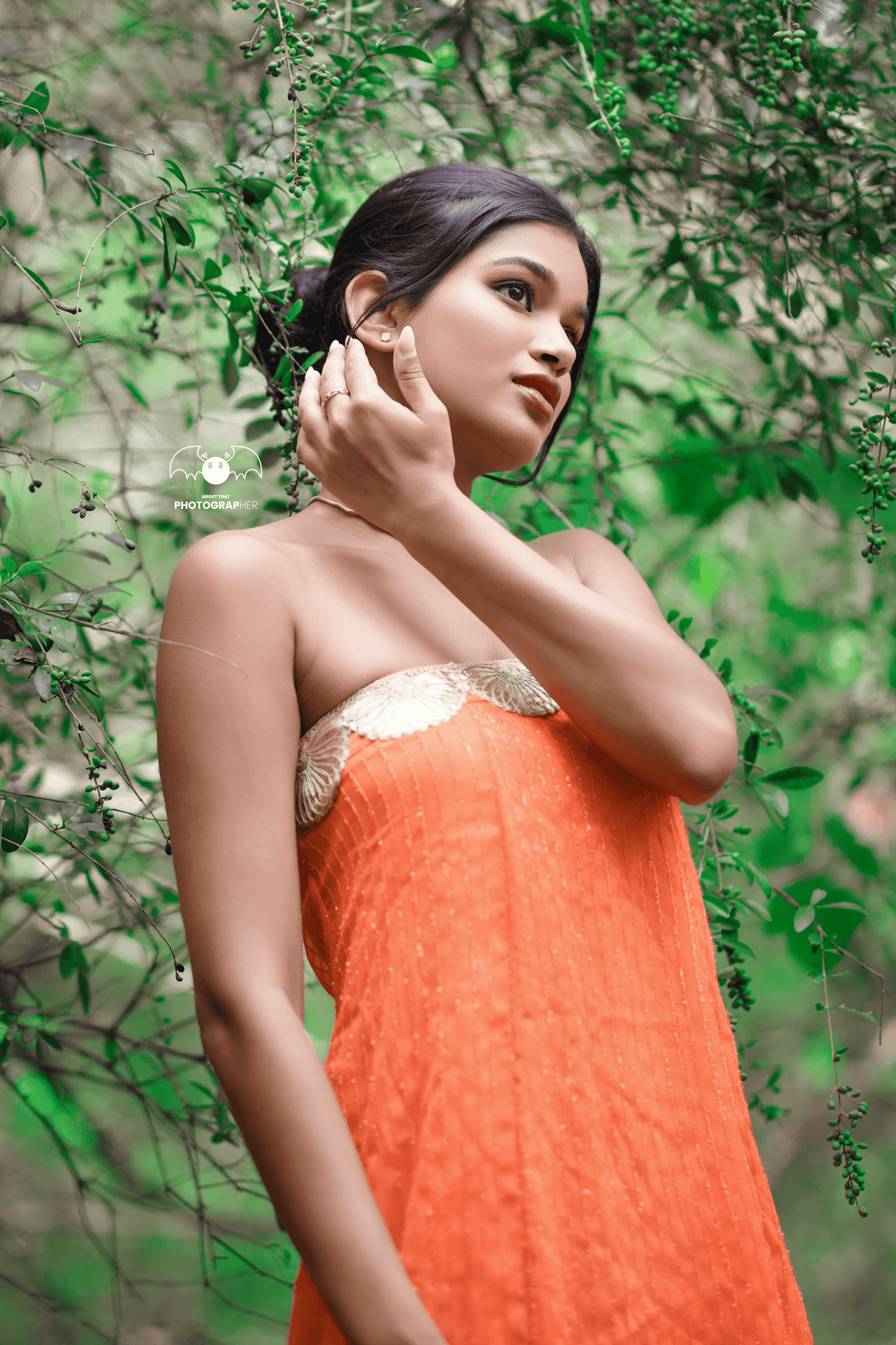 Orange Gown